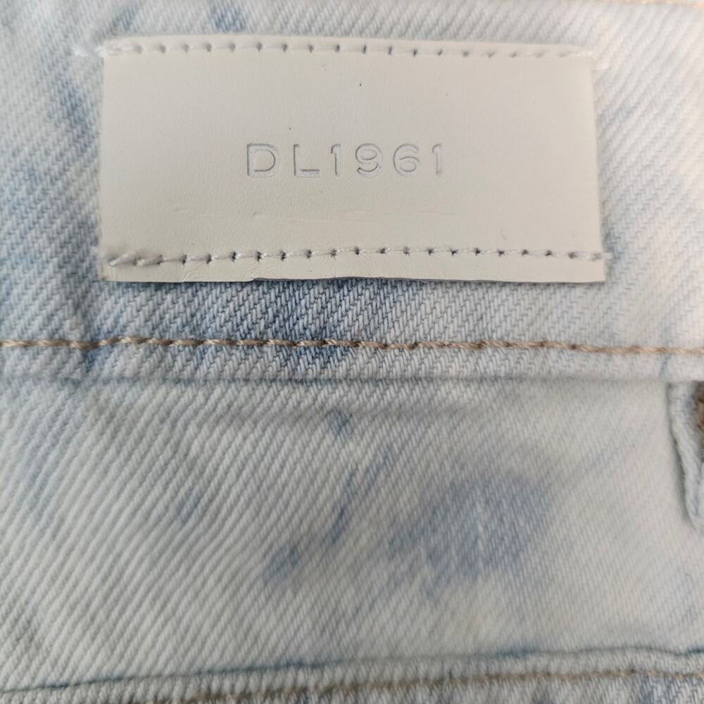 DL1961 Anthropologie Light Blue Wash Hepburn Wide Leg Women's Jeans 27 - Picture 3 of 6